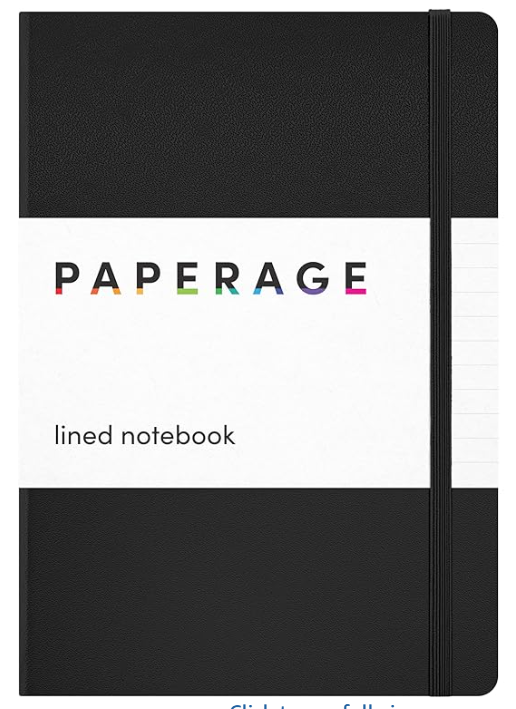 Hardcover Lined Journal – 160 Pages