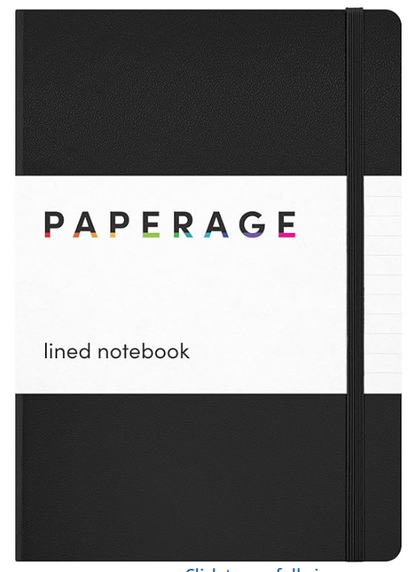 Hardcover Lined Journal – 160 Pages