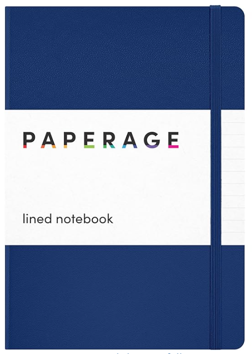 Hardcover Lined Journal – 160 Pages